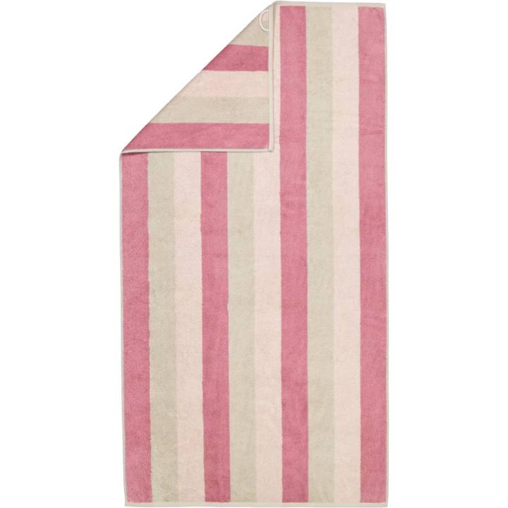 Ręcznik Cawo Sense Block Stripes Blush