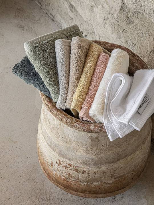 Ręcznik bawełniany Alexandre Turpault Essentiel Eucalyptus