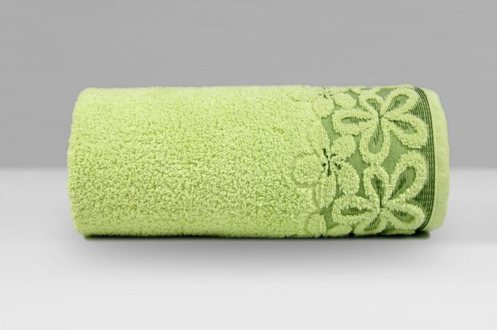 Ręcznik bawełniany Greno Bella Pistacjowy