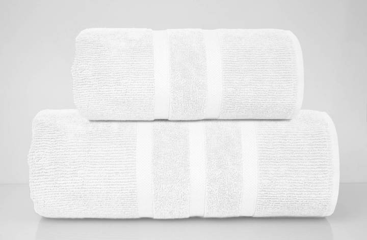 Ręcznik bawełniany Greno Only You Biały