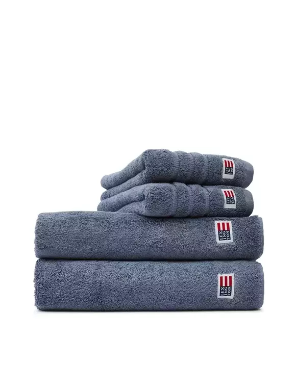 Ręcznik bawełniany Lexington Icons Original Steel Blue