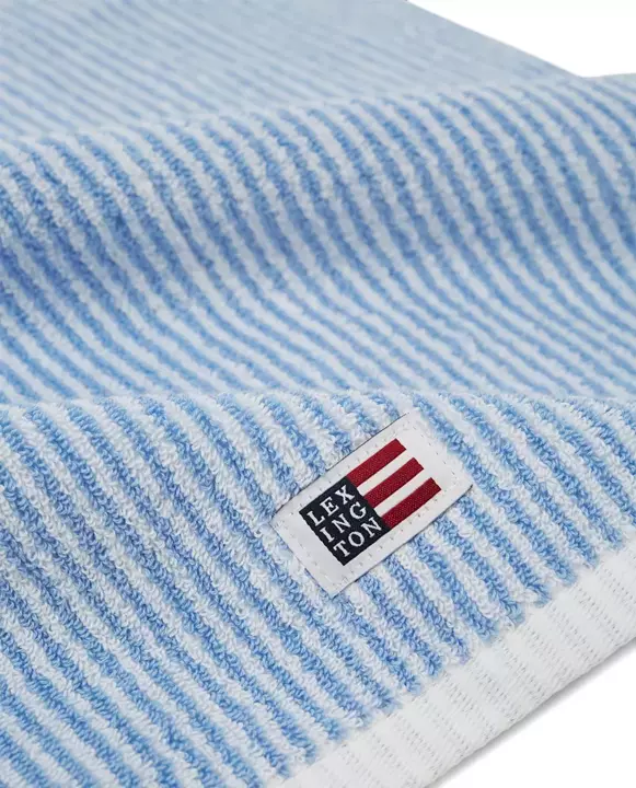 Ręcznik bawełniany Lexington Icons Original Striped White/Blue