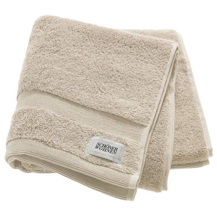 Ręcznik bawełniany Schöner Wohnen Cuddly Sand