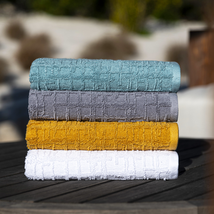 Ręcznik bawełniany Sorema Gaufre White