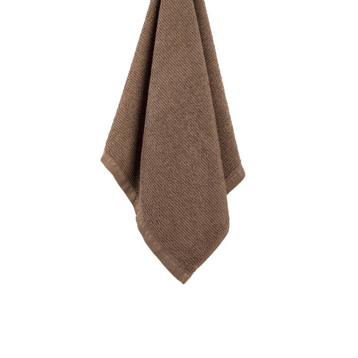 Ręcznik bawełniany Sorema Ribbon Taupe