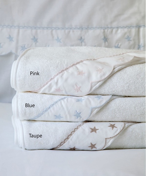 Ręcznik dziecięcy z kapturkiem Bovi Twinkle Pink