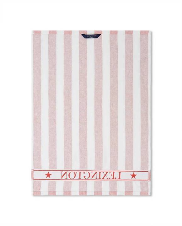 Ręcznik kuchenny Lexington Icons Striped Red/White Ostatnie Sztuki