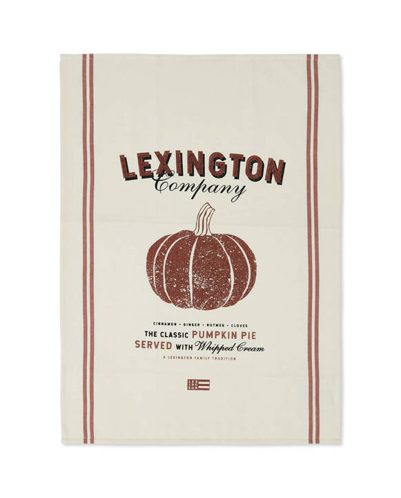 Ręcznik kuchenny Lexington Pumpkin White/Rustic Brown Ostatnie Sztuki