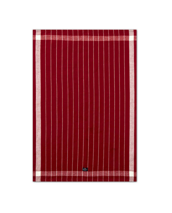 Ręcznik kuchenny Lexington Striped Red/White