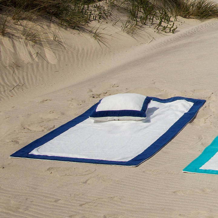 Ręcznik plażowy Abyss & Habidecor Portofino Cadette Blue