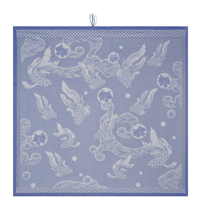 Ręcznik plażowy Le Jacquard Français Oceanique Blue