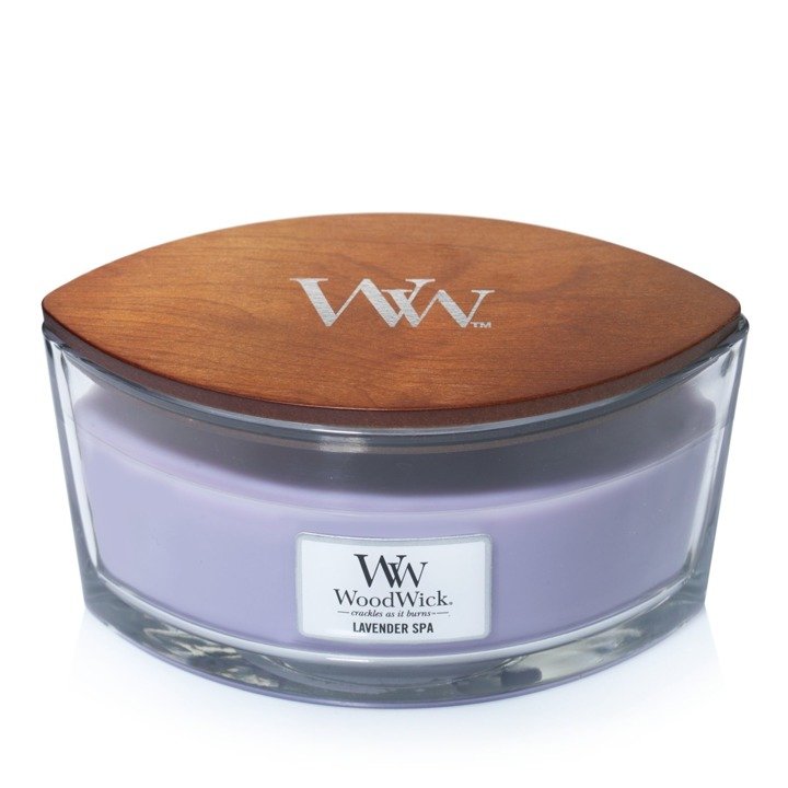 Świeca zapachowa WoodWick Hearthwick Lavender Spa