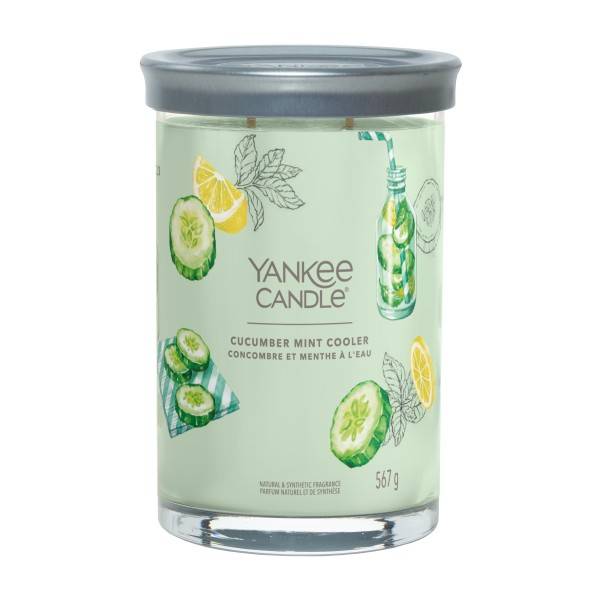 Świeca zapachowa Yankee Candle Cocumber Mint Cooler tumbler duży