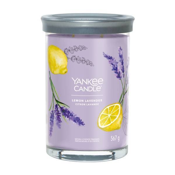 Świeca zapachowa Yankee Candle Lemon Lavender tumbler duży