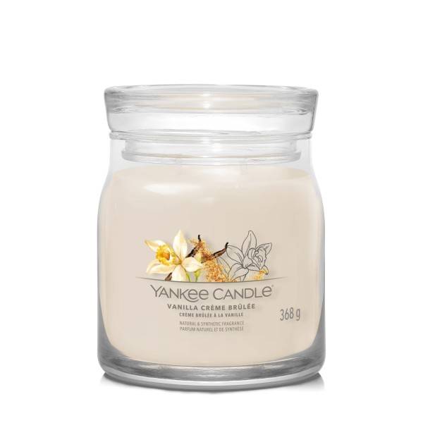 Świeca zapachowa Yankee Candle Vanilla Creme Brulee średnia