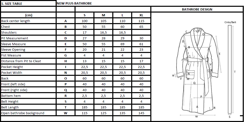 Szlafrok Sorema New Plus Linen Ostatnie Sztuki