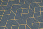 Dywan łatwoczyszczący Carpet Decor Cube Golden