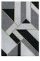 Dywan łatwoczyszczący Carpet Decor Gatsby Black