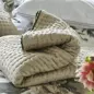 Narzuta jedwabna Designers Guild Chenevard Espresso & Birch