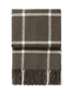 Pled wełniany Elvang Tartan Brown