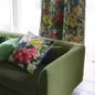 Poduszka dekoracyjna Designers Guild Tapestry Flower Vintage Green