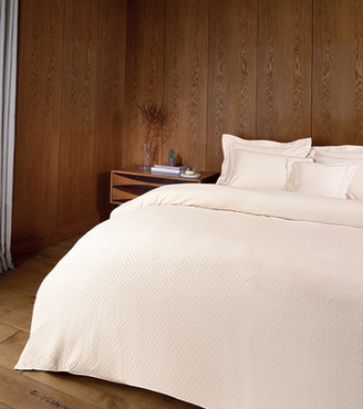 Komplet pościeli żakardowej Valeron Lia Champagne