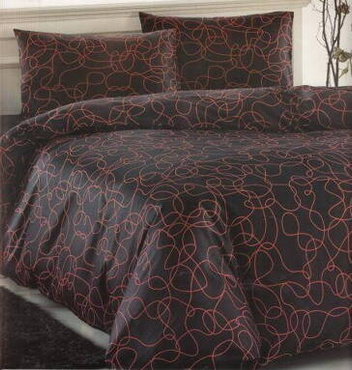 Pościel satynowa Sarev Kaosa Brown