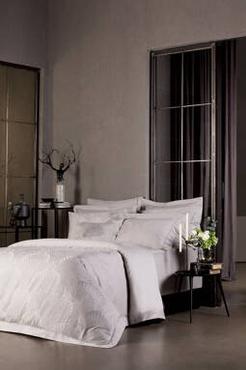 Komplet pościeli żakardowej Valeron Crown Beige