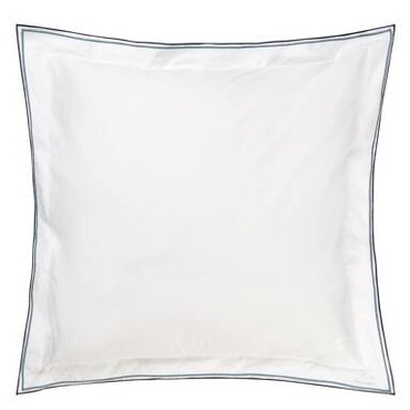 Poszewka perkalowa Designers Guild Astor Midnight/Aqua