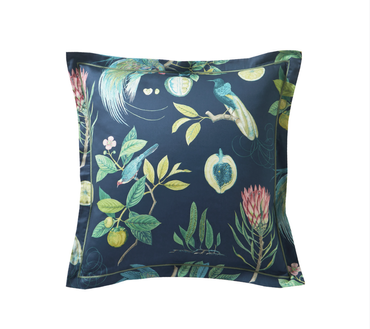 Poszewka satynowa Sanderson Paradesia Emeraude