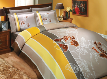 Pościel satynowa Hobby Sumaija CAFFE 100% bawełna