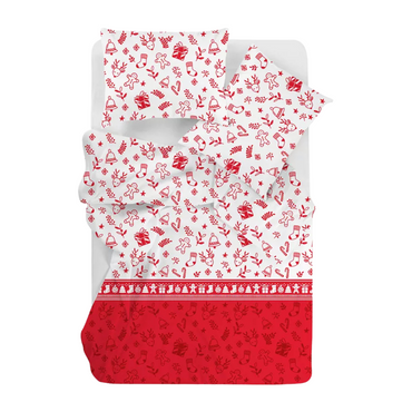 Pościel bawełniana Bielbaw Świąteczna Niespodzianka