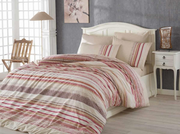 Pościel bawełniana Hobby Melania Beige