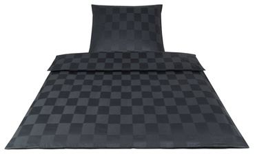 Pościel satynowa Elegante Courage Black