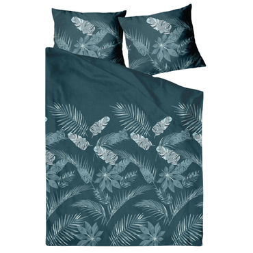 Pościel satynowa Greno Gold Line Misty Jungle