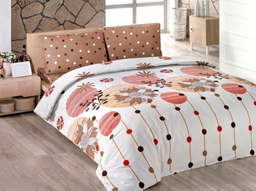 Pościel bawełniana Brielle Cozy Brown