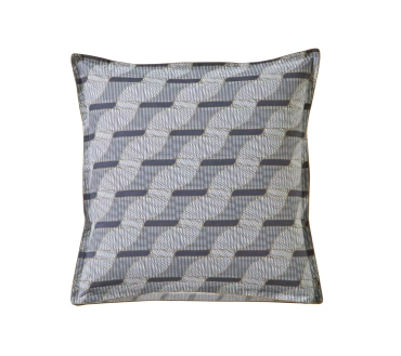 Poszewka perkalowa Blanc Des Vosges Tempo Morska 