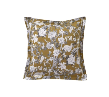 Poszewka satynowa Blanc Des Vosges Imperal Zielona