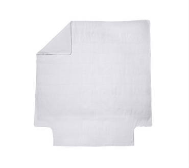 Poszwa lniana Blanc Des Vosges Louxor Biała