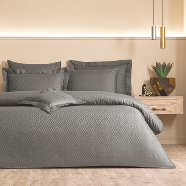 Komplet pościeli żakardowej Valeron Scala Anthracite