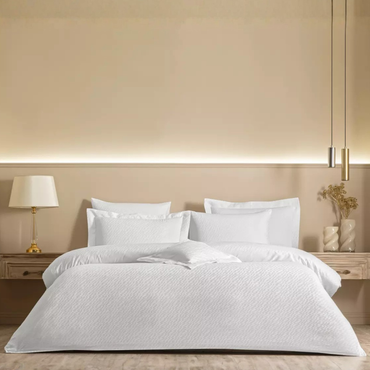 Komplet pościeli żakardowej Valeron Scala Gris