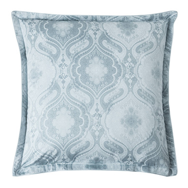 Poszewka satynowa Alexandre Turpault Shalimar Baltic Blue