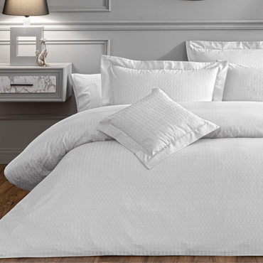 Komplet pościeli żakardowej Valeron Cole Grey