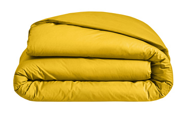 Poszwa perkalowa Blanc Des Vosges UNI Żółta