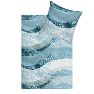 Komplet pościeli Estella Atelier Interlock Jersey Rio