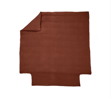 Poszwa lniana Blanc Des Vosges Louxor Ceglana