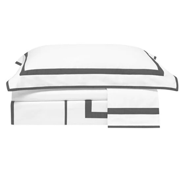 Komplet pościeli satynowej Valeron La Reve Anthracite