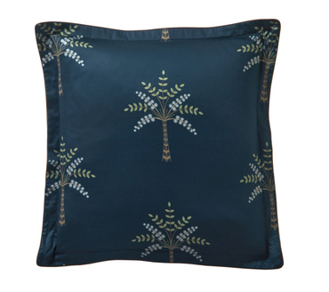 Poszewka satynowa Sanderson Palm Grove Nuit