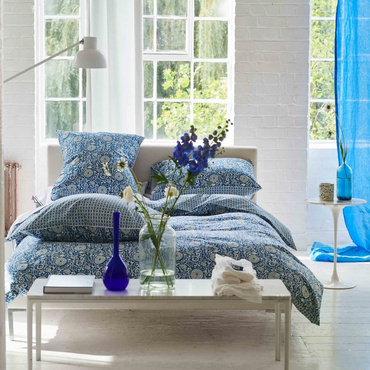 Pościel perkalowa Designers Guild Shaqui Porcelain