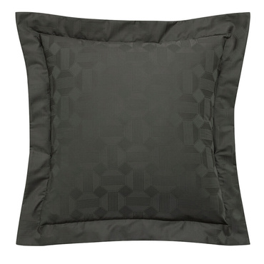 Poszewka żakardowa Le Jacquard Français Palacio Dark Grey